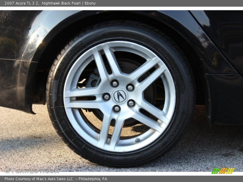 Nighthawk Black Pearl / Ebony 2007 Acura TL 3.2