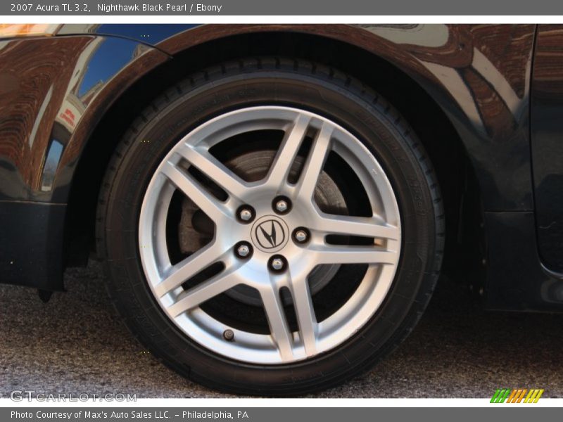 Nighthawk Black Pearl / Ebony 2007 Acura TL 3.2