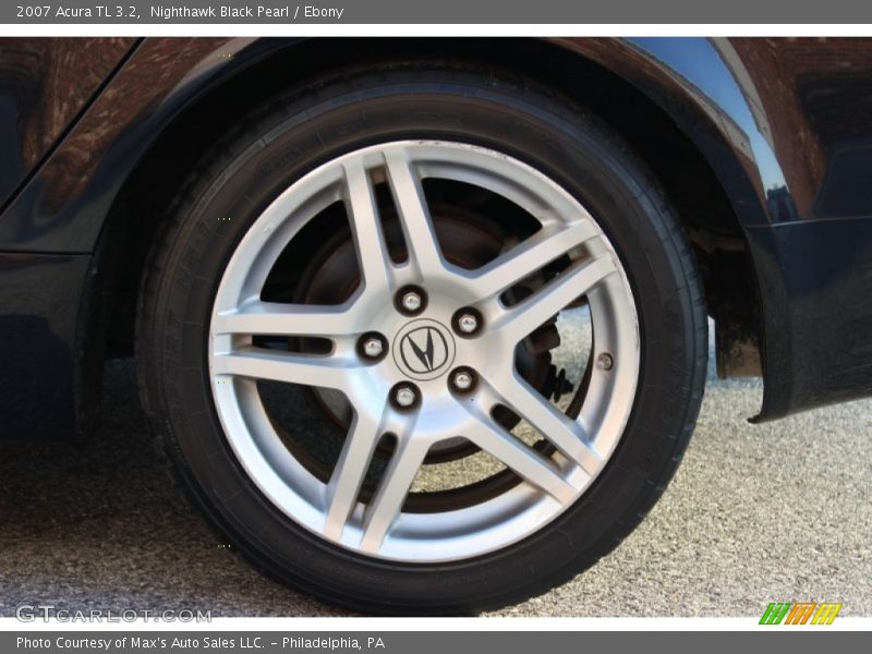 Nighthawk Black Pearl / Ebony 2007 Acura TL 3.2