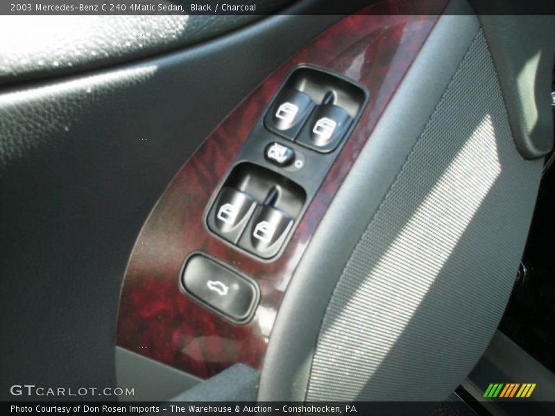 Black / Charcoal 2003 Mercedes-Benz C 240 4Matic Sedan
