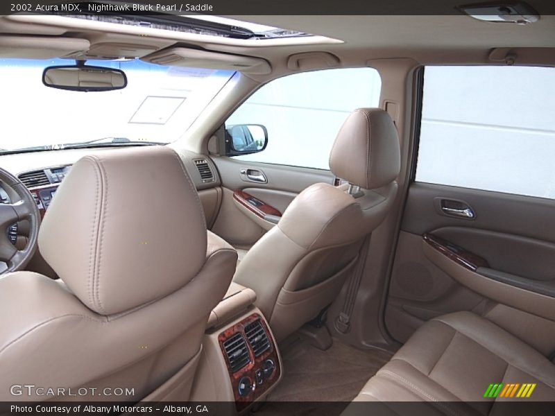 Nighthawk Black Pearl / Saddle 2002 Acura MDX