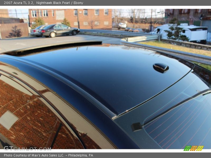 Nighthawk Black Pearl / Ebony 2007 Acura TL 3.2