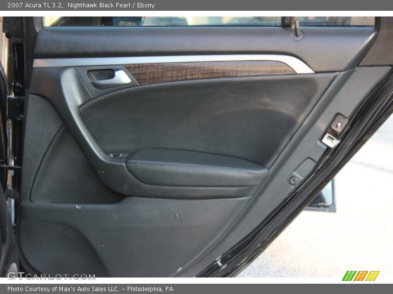 Nighthawk Black Pearl / Ebony 2007 Acura TL 3.2