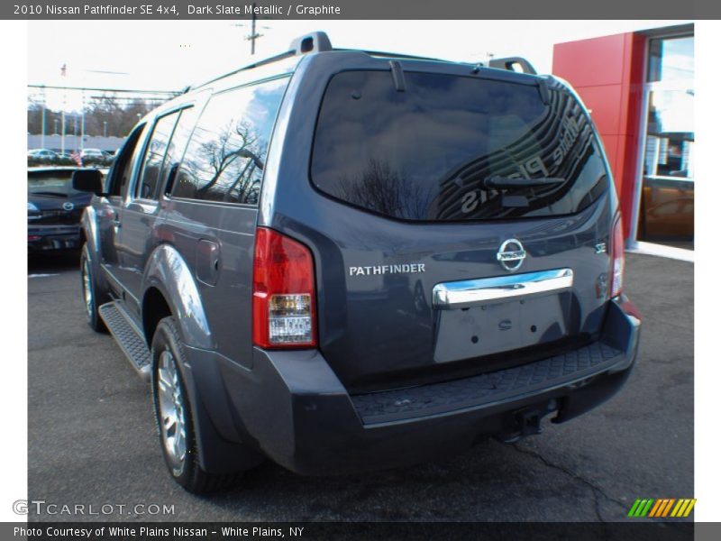 Dark Slate Metallic / Graphite 2010 Nissan Pathfinder SE 4x4