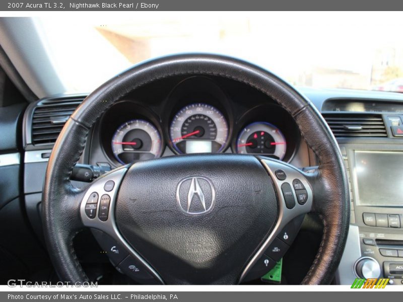 Nighthawk Black Pearl / Ebony 2007 Acura TL 3.2