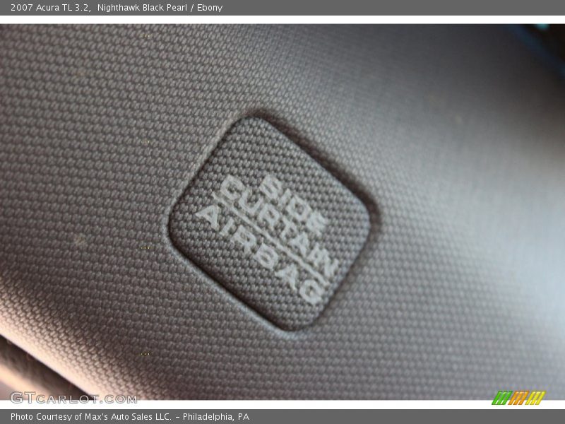 Nighthawk Black Pearl / Ebony 2007 Acura TL 3.2