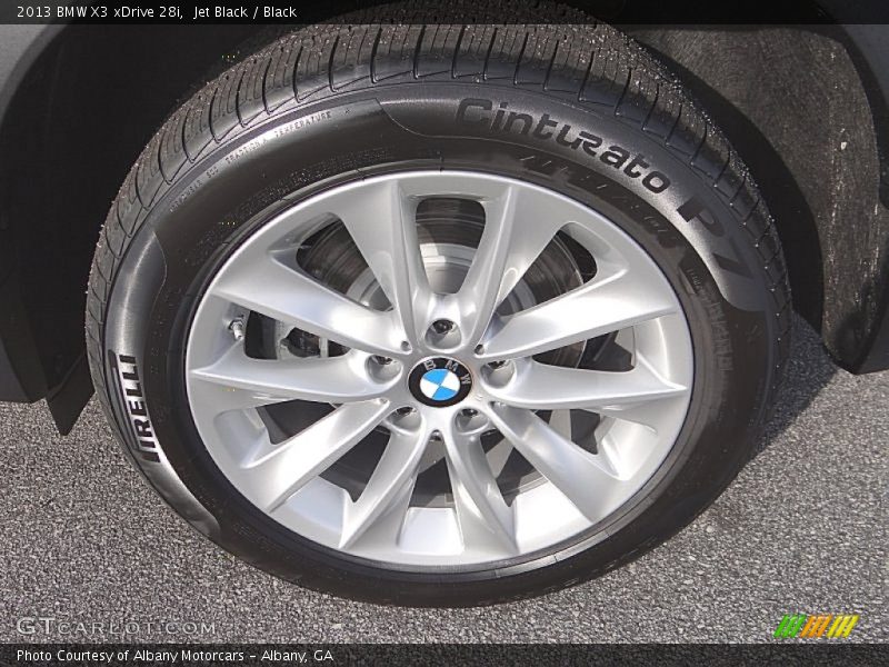Jet Black / Black 2013 BMW X3 xDrive 28i