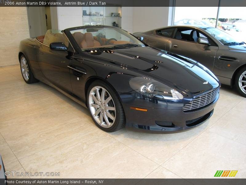 Antrim Blue / Dark Tan 2006 Aston Martin DB9 Volante