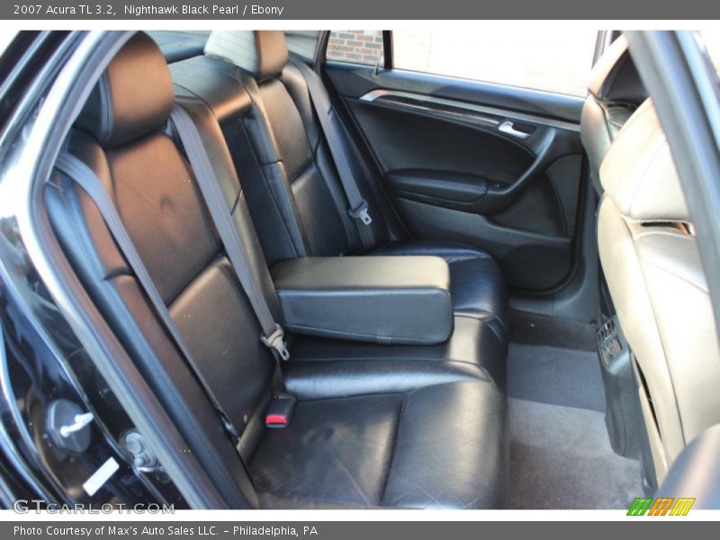 Nighthawk Black Pearl / Ebony 2007 Acura TL 3.2
