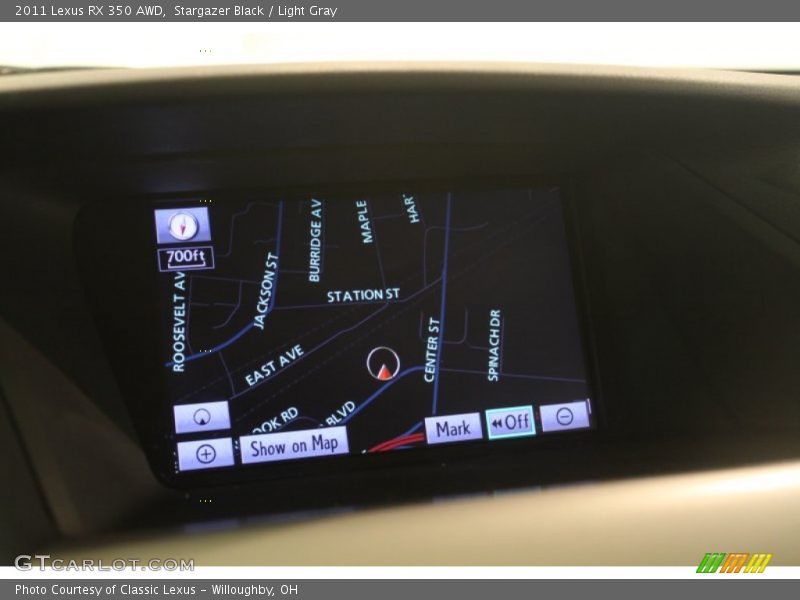 Stargazer Black / Light Gray 2011 Lexus RX 350 AWD
