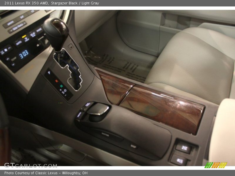 Stargazer Black / Light Gray 2011 Lexus RX 350 AWD