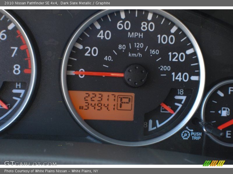 Dark Slate Metallic / Graphite 2010 Nissan Pathfinder SE 4x4
