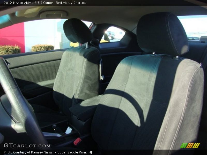 Red Alert / Charcoal 2012 Nissan Altima 2.5 S Coupe