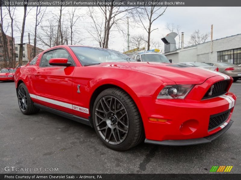  2011 Mustang Shelby GT500 SVT Performance Package Coupe Race Red