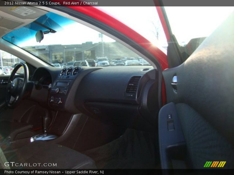 Red Alert / Charcoal 2012 Nissan Altima 2.5 S Coupe