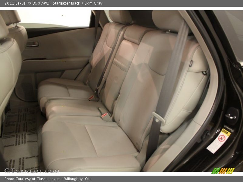 Stargazer Black / Light Gray 2011 Lexus RX 350 AWD
