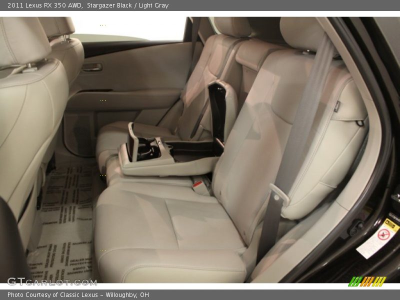 Stargazer Black / Light Gray 2011 Lexus RX 350 AWD