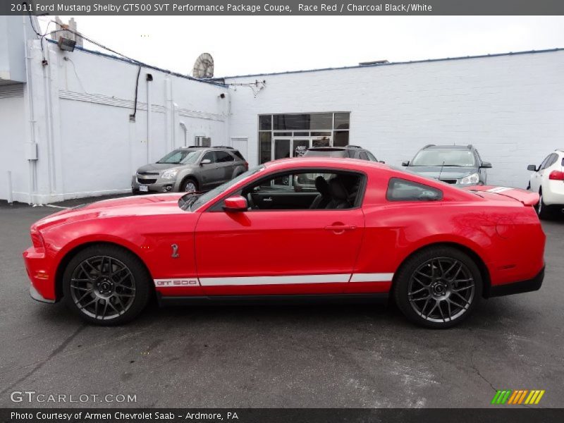  2011 Mustang Shelby GT500 SVT Performance Package Coupe Race Red