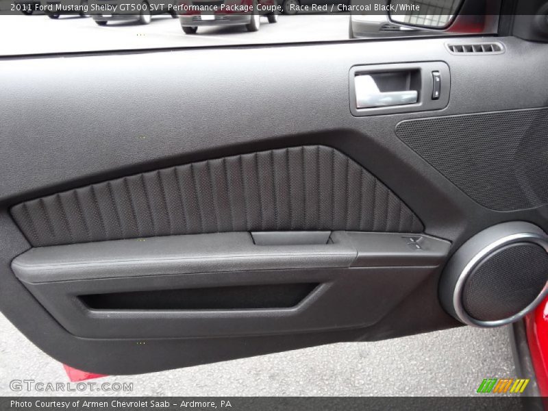 Door Panel of 2011 Mustang Shelby GT500 SVT Performance Package Coupe