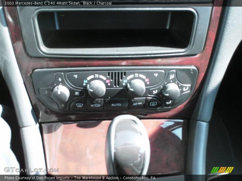Black / Charcoal 2003 Mercedes-Benz C 240 4Matic Sedan