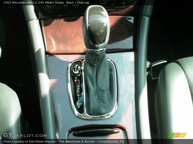 Black / Charcoal 2003 Mercedes-Benz C 240 4Matic Sedan