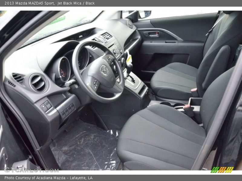 Jet Black Mica / Black 2013 Mazda MAZDA5 Sport