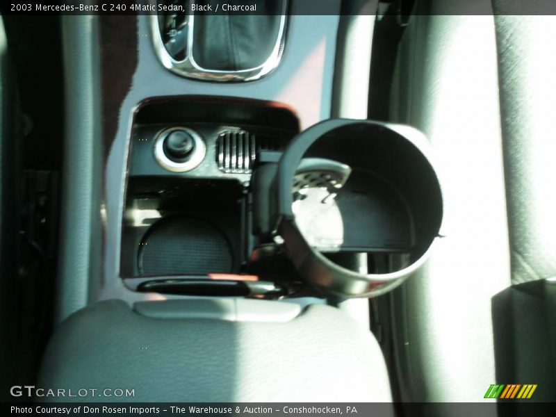 Black / Charcoal 2003 Mercedes-Benz C 240 4Matic Sedan