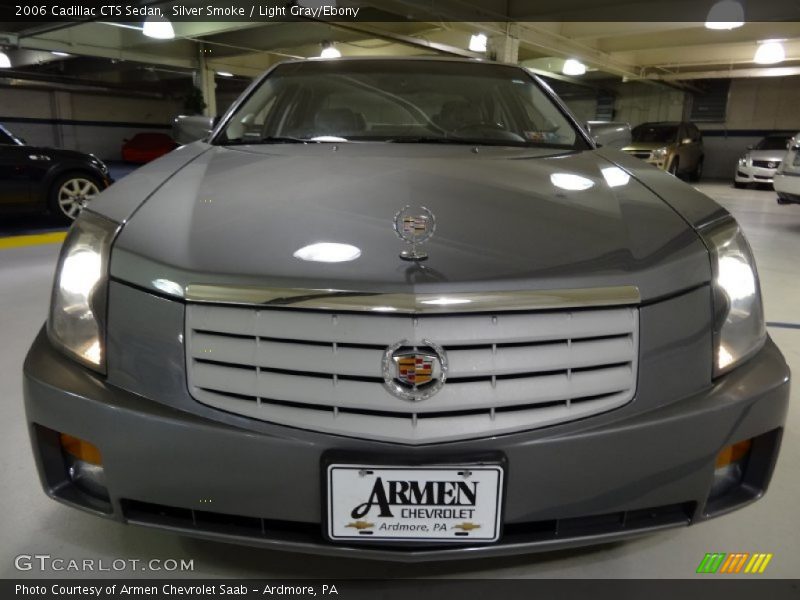 Silver Smoke / Light Gray/Ebony 2006 Cadillac CTS Sedan
