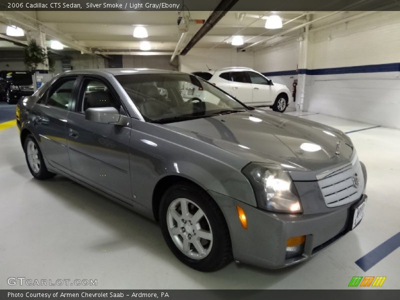 Silver Smoke / Light Gray/Ebony 2006 Cadillac CTS Sedan