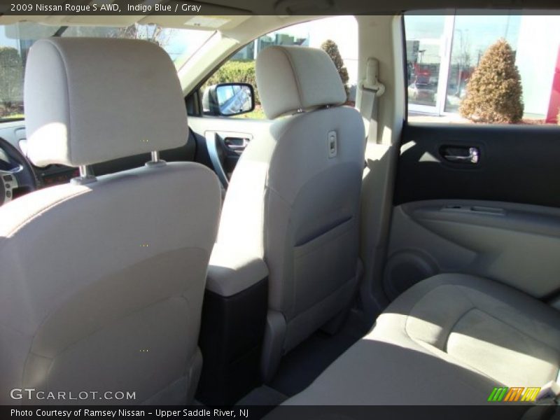 Indigo Blue / Gray 2009 Nissan Rogue S AWD