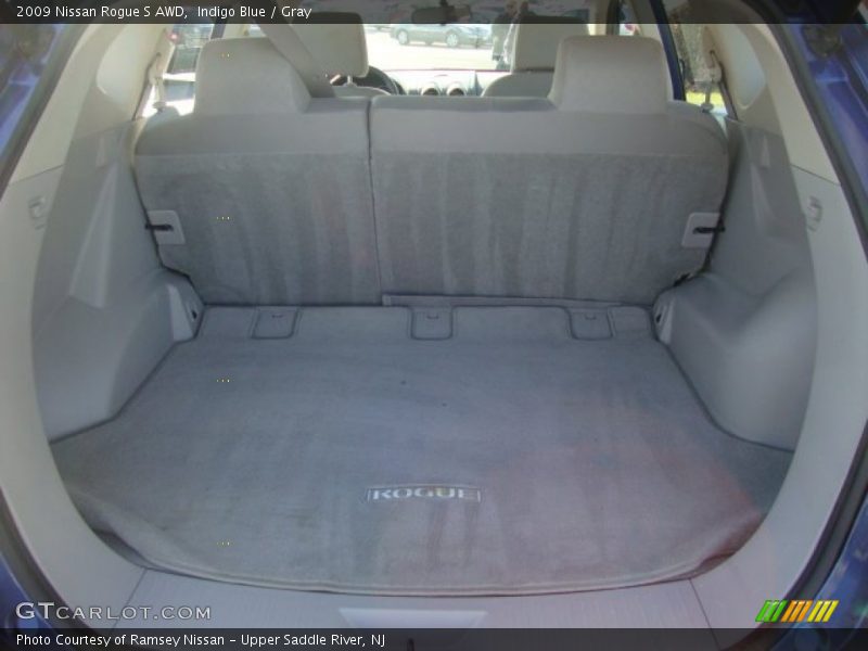 Indigo Blue / Gray 2009 Nissan Rogue S AWD