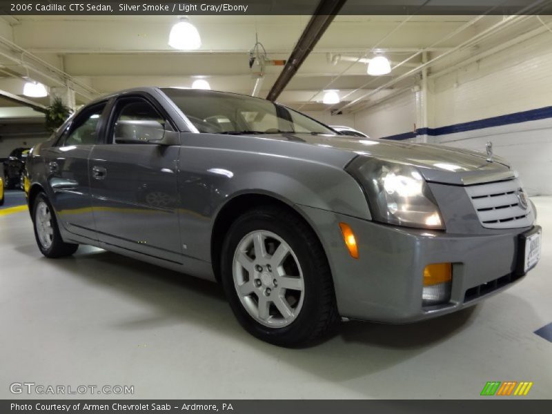 Silver Smoke / Light Gray/Ebony 2006 Cadillac CTS Sedan