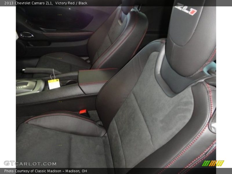 Front Seat of 2013 Camaro ZL1