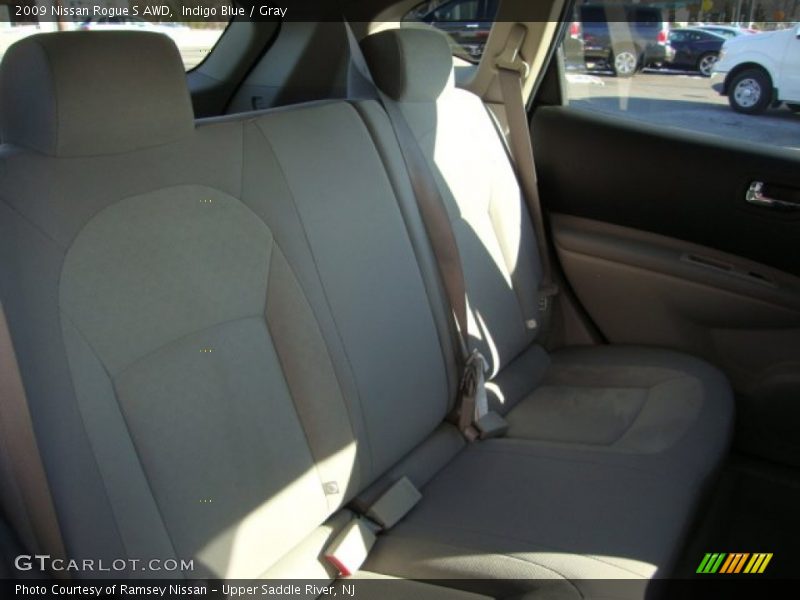 Indigo Blue / Gray 2009 Nissan Rogue S AWD