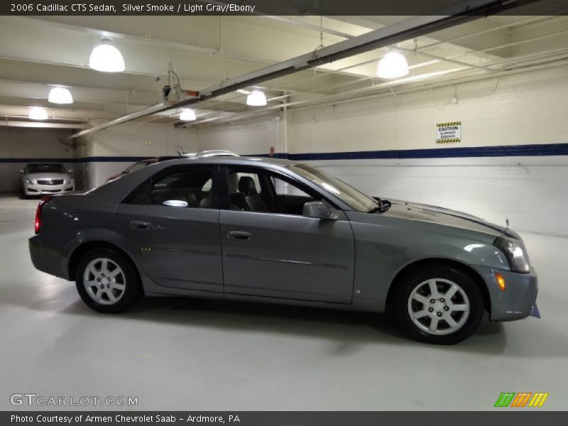Silver Smoke / Light Gray/Ebony 2006 Cadillac CTS Sedan