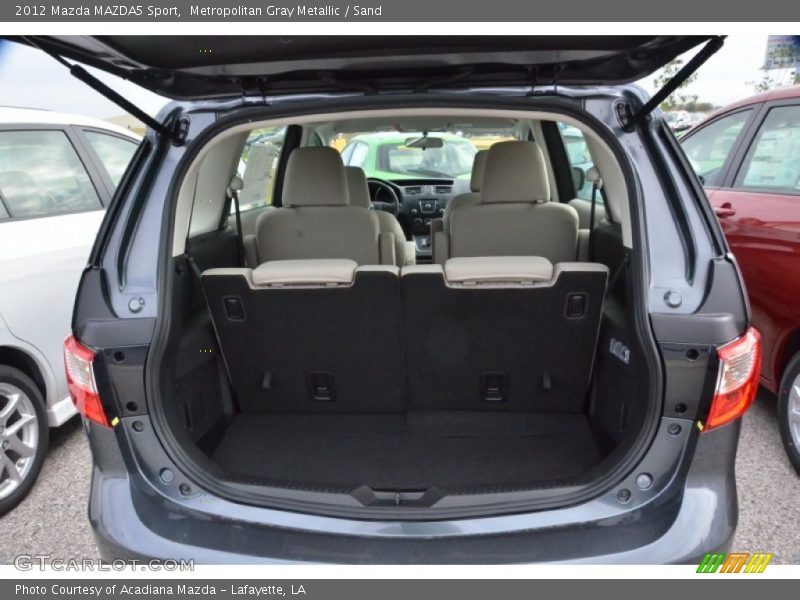 Metropolitan Gray Metallic / Sand 2012 Mazda MAZDA5 Sport