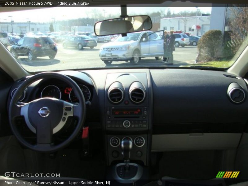 Indigo Blue / Gray 2009 Nissan Rogue S AWD