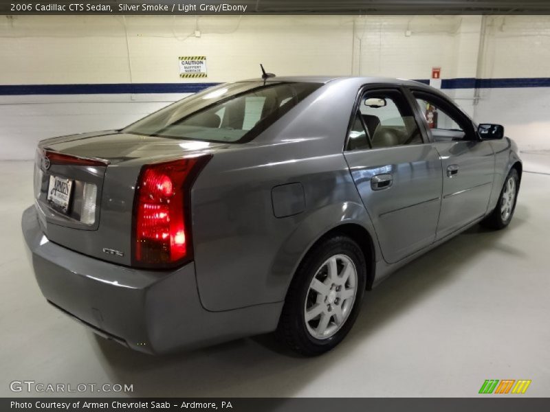 Silver Smoke / Light Gray/Ebony 2006 Cadillac CTS Sedan