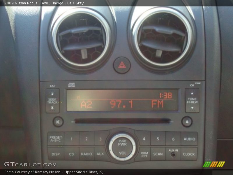 Indigo Blue / Gray 2009 Nissan Rogue S AWD