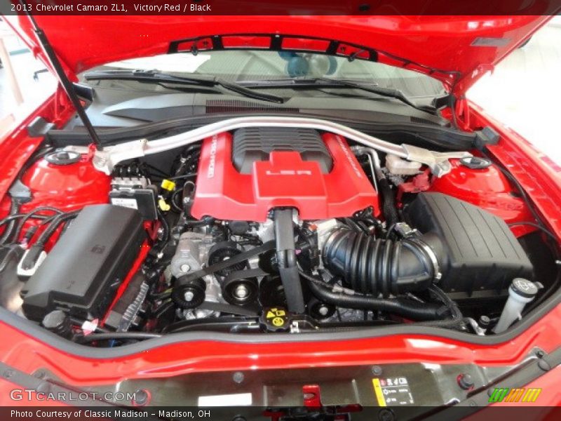  2013 Camaro ZL1 Engine - 6.2 Liter Eaton Supercharged OHV 16-Valve LSA V8