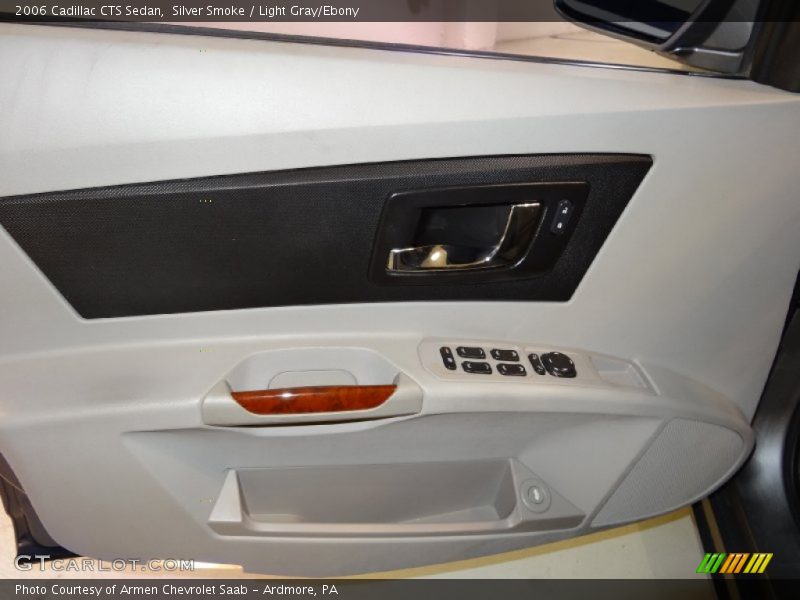 Silver Smoke / Light Gray/Ebony 2006 Cadillac CTS Sedan