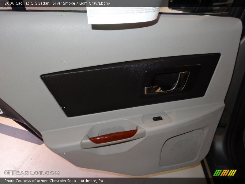 Silver Smoke / Light Gray/Ebony 2006 Cadillac CTS Sedan
