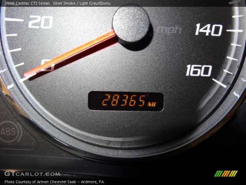 Silver Smoke / Light Gray/Ebony 2006 Cadillac CTS Sedan