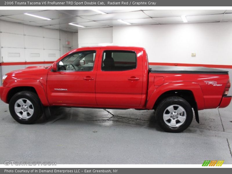 Radiant Red / Graphite Gray 2006 Toyota Tacoma V6 PreRunner TRD Sport Double Cab