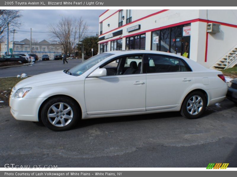 Blizzard White Pearl / Light Gray 2005 Toyota Avalon XL