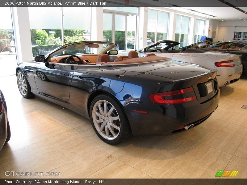 Antrim Blue / Dark Tan 2006 Aston Martin DB9 Volante