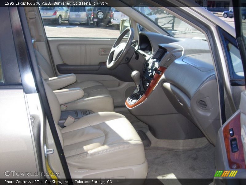 Burnished Gold Metallic / Ivory 1999 Lexus RX 300 AWD