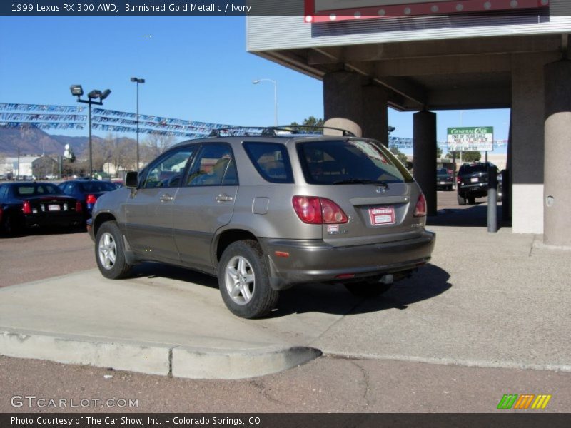 Burnished Gold Metallic / Ivory 1999 Lexus RX 300 AWD