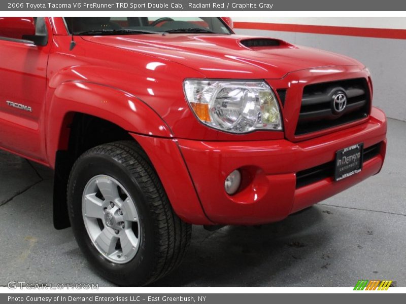 Radiant Red / Graphite Gray 2006 Toyota Tacoma V6 PreRunner TRD Sport Double Cab