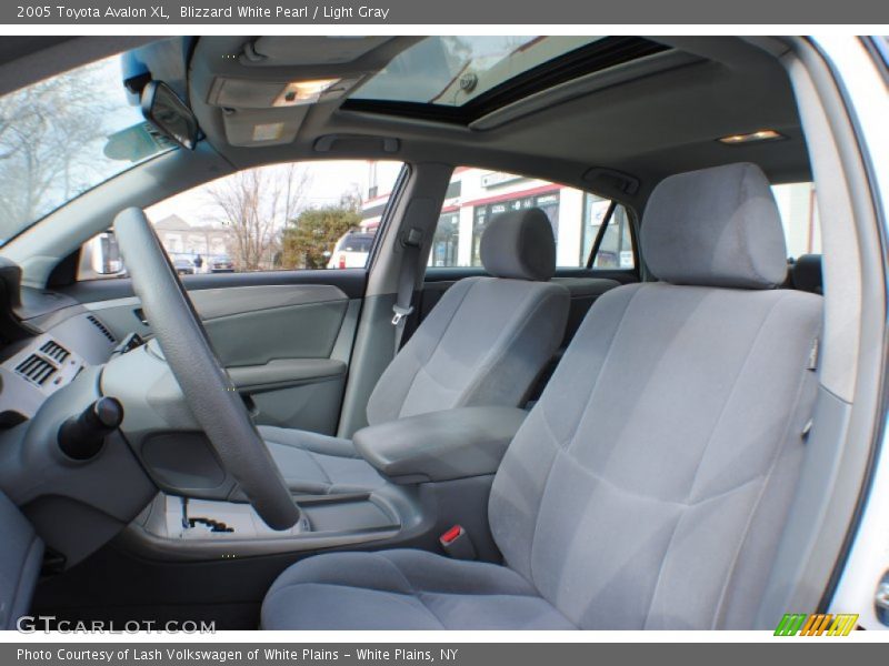 Blizzard White Pearl / Light Gray 2005 Toyota Avalon XL